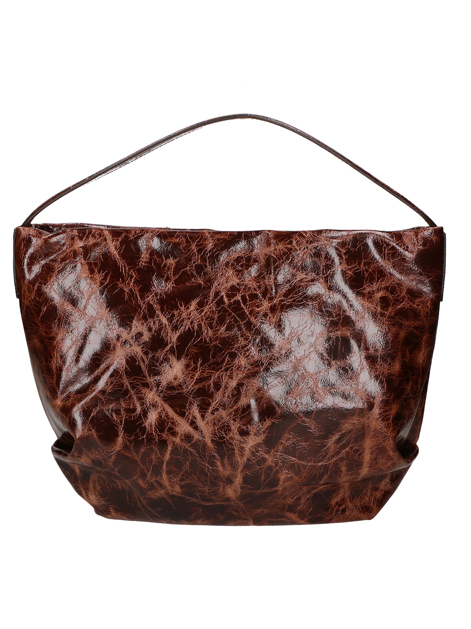 Vanda Borsa a spalla da donna Vera pelle 06507-041 MARRONE Gave Lux