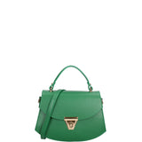 Borsa a mano da donna 100% vera pelle 07202-P 622 VERDE Roberta Rossi