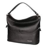 Tivoli Borsa a spalla da donna 100% poliuretano B15012GR-NERO Braccialini