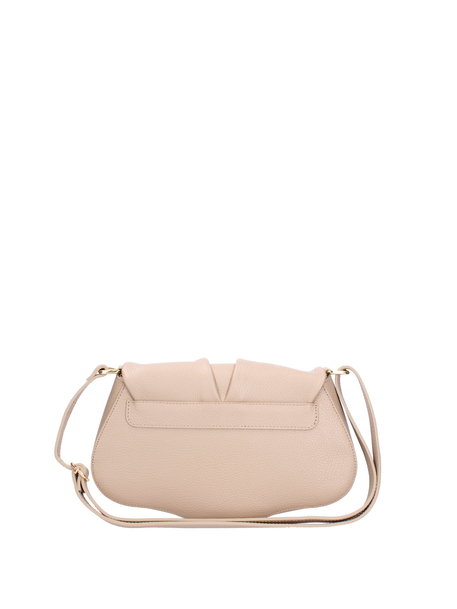 Borsa a spalla da donna Vera pelle 07152-D05 CAPPUCCINO Viola Castellani