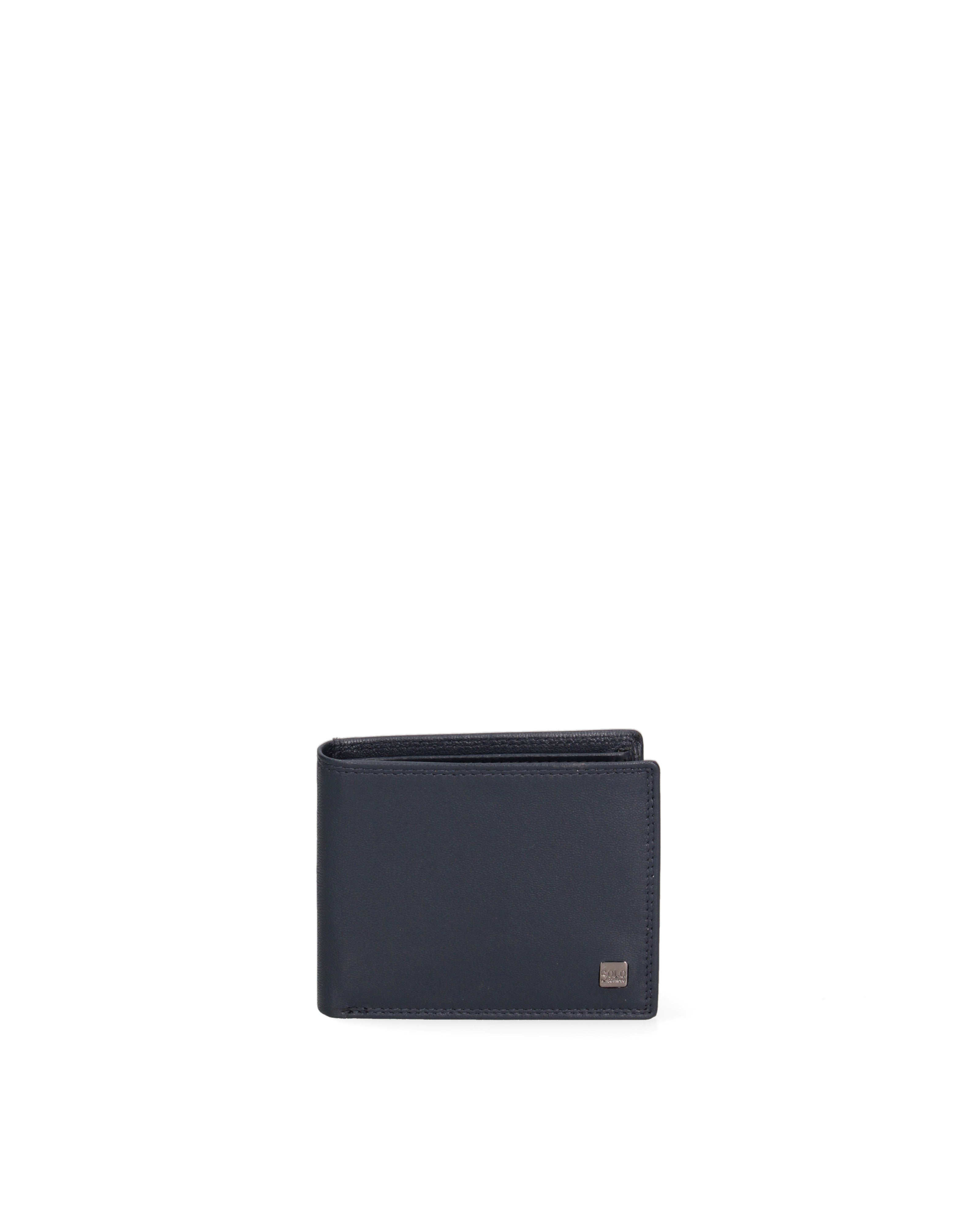 Portafoglio uomo in vera pelle Casual K35358P030-NAVY Solo Soprani