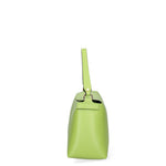 Borsa a spalla da donna Vera pelle 07154-D12 VERDE Roberta Rossi