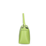 Borsa a spalla da donna Vera pelle 07154-D12 VERDE Roberta Rossi