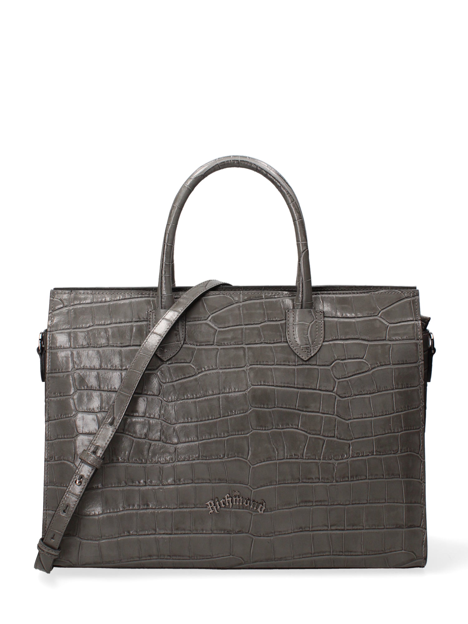 Borsa a mano da donna Vera pelle effetto cocco JR-W-1023-GLACIER John Richmond