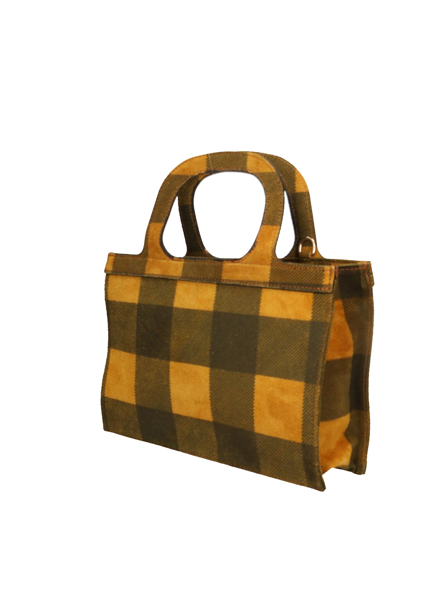 Ambrel Borsa a mano da donna Vera pelle 00660-047 SENAPE Gave Lux