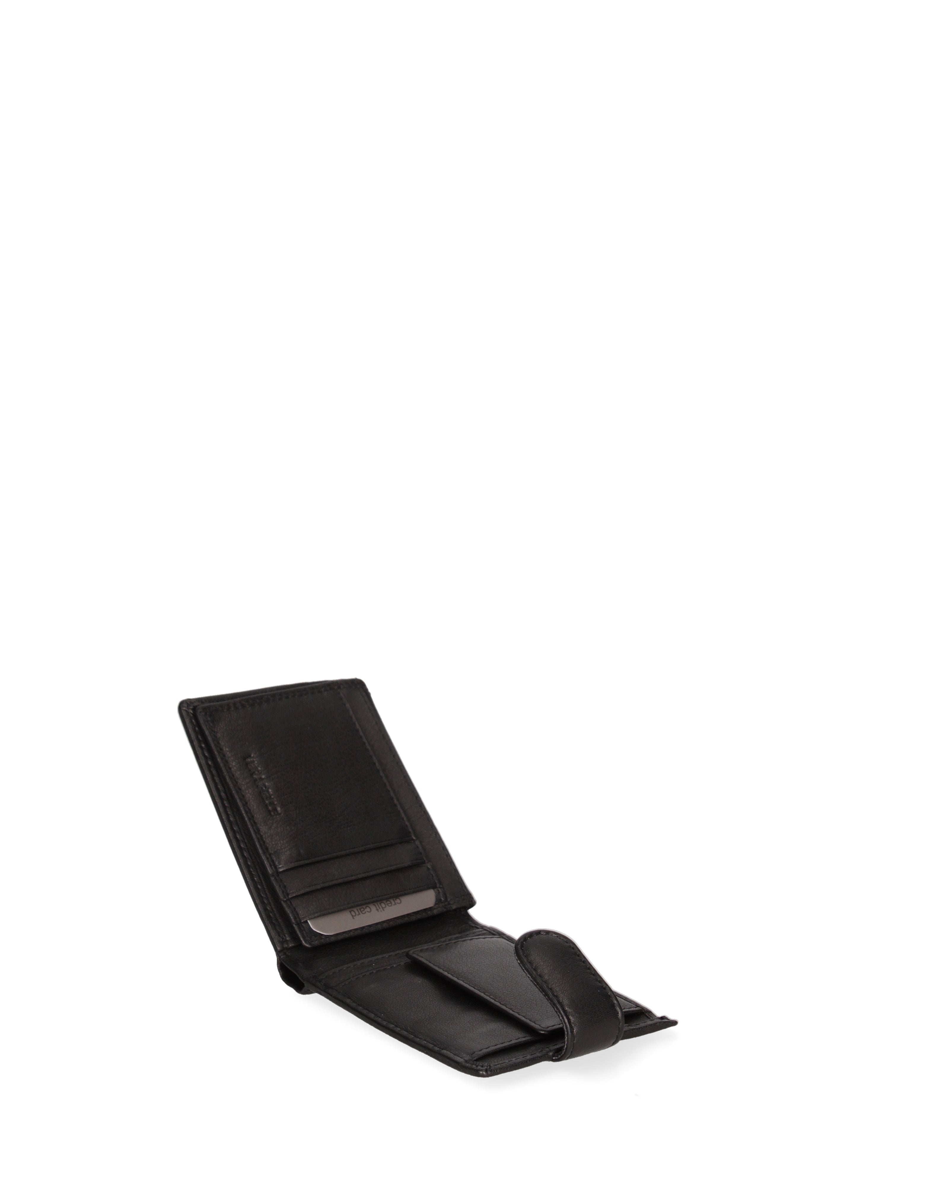 Portafoglio uomo vera pelle Casual LB7671-57-NERO Laura Biagiotti