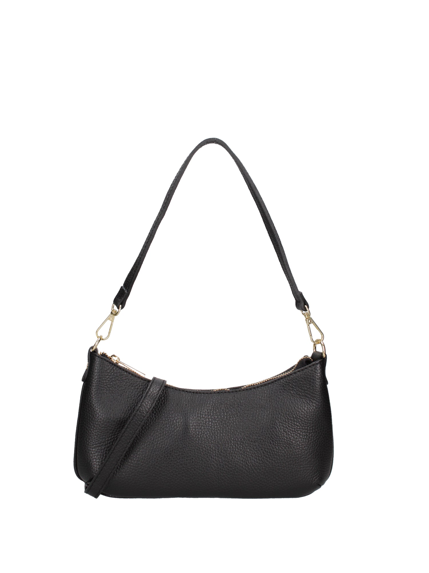 Oriane Borsa a spalla da donna Vera Pelle 07400-D28 NERO Gave Lux