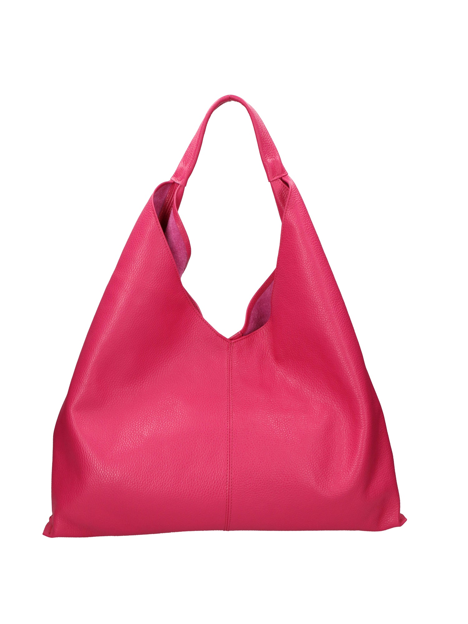 Ginger Borsa a spalla da donna Vera pelle 05788-D02 FUXIA Gave Lux