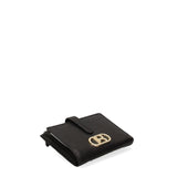 Portafoglio donna in vera pelle Casual LB7692-20-BLACK Laura Biagiotti