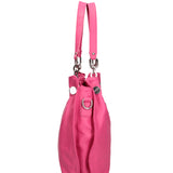 Ereba Borsa a mano da donna Made in Italy 100% pelle 3305-S02 FUXIA Gave Lux