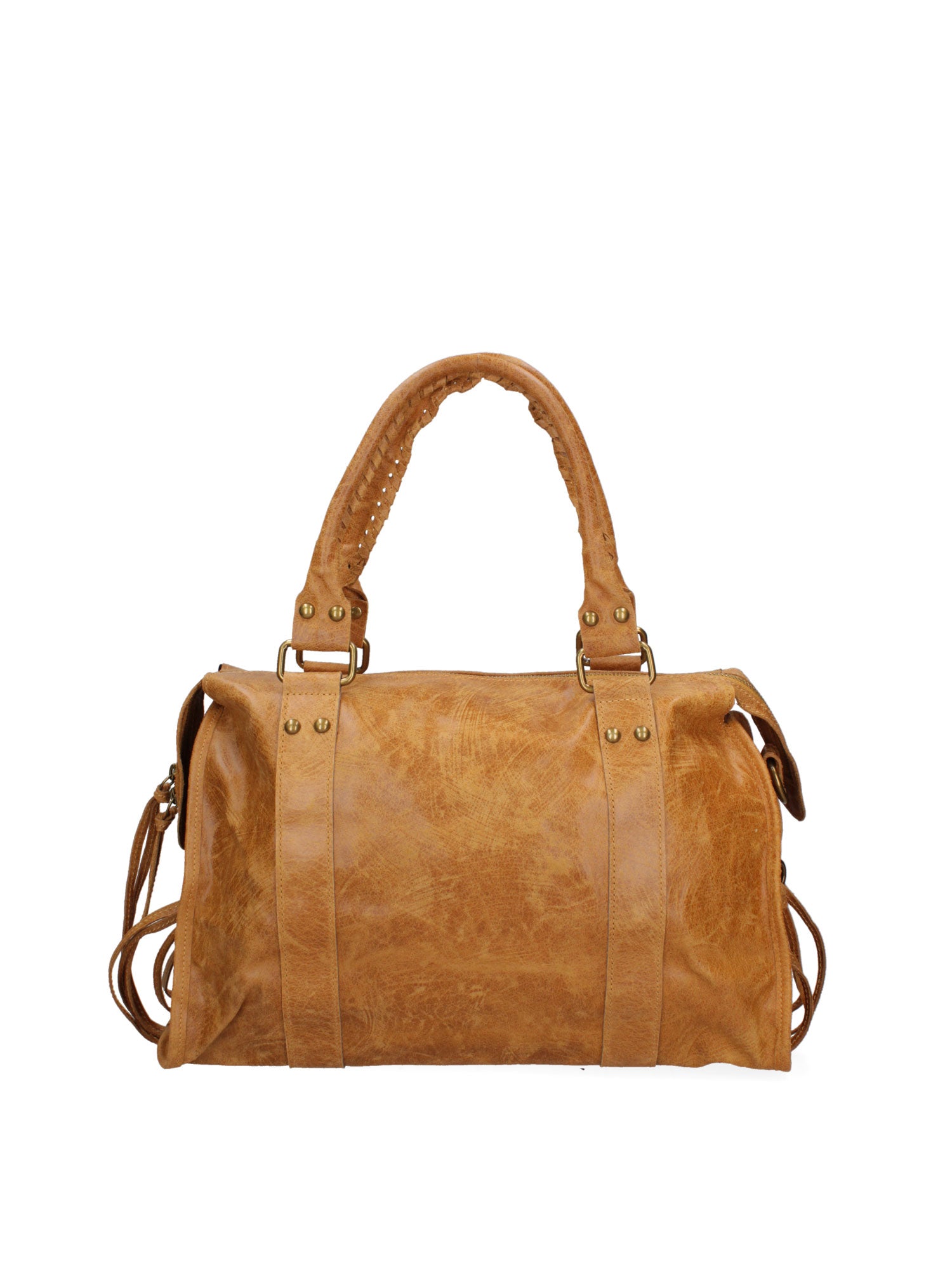 Elara Borsa a spalla da donna Vera pelle 06090-005 CUOIO CHIARO Gave Lux