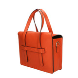 Cielia Borsa a mano da donna Vera pelle 191148-ARANCIO Gave Lux