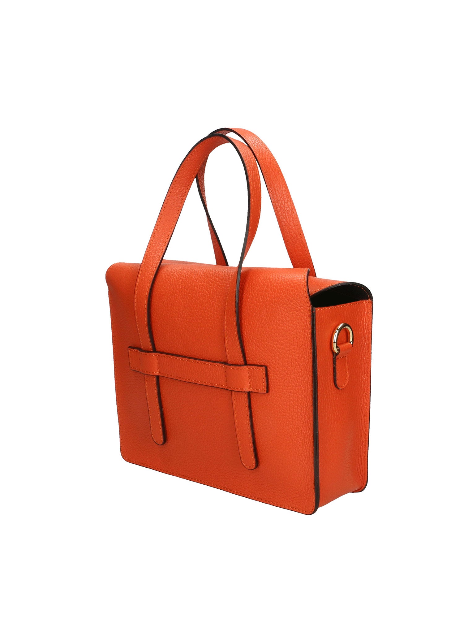 Cielia Borsa a mano da donna Vera pelle 191148-ARANCIO Gave Lux