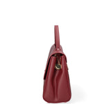 Borsa a mano da donna Ecopelle 635-1-BURGUNDY Diana&co