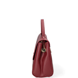 Borsa a mano da donna Ecopelle 635-1-BURGUNDY Diana&co