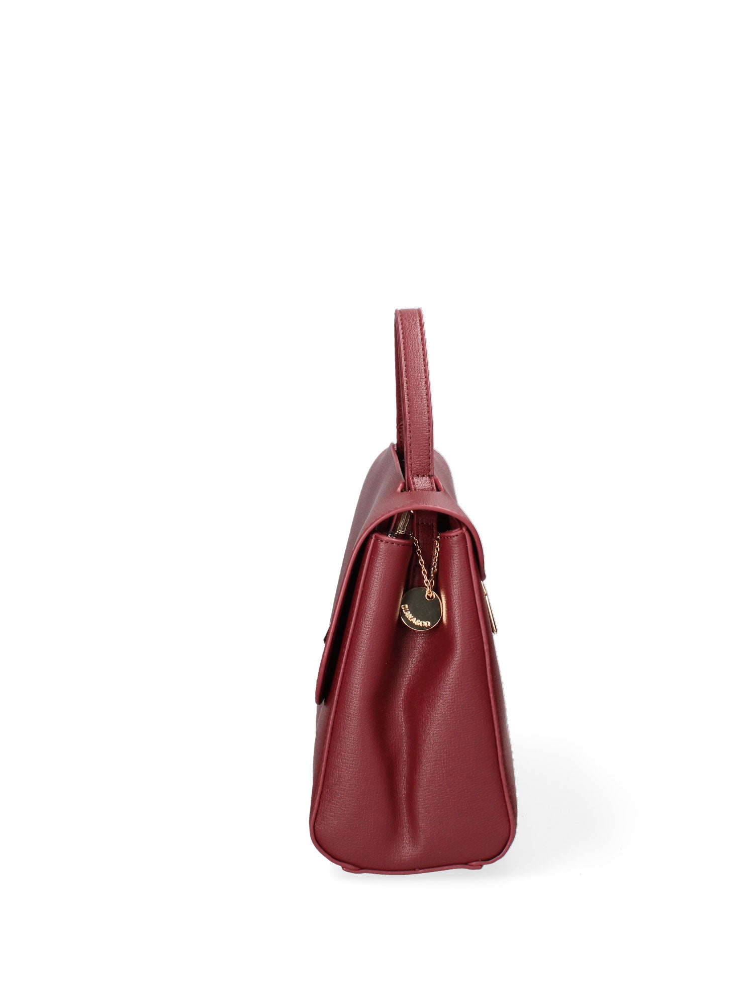 Borsa a mano da donna Ecopelle 635-1-BURGUNDY Diana&co