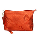 Giorgia Pochette da donna Vera pelle 05927-DL35 ARANCIO Gave Lux