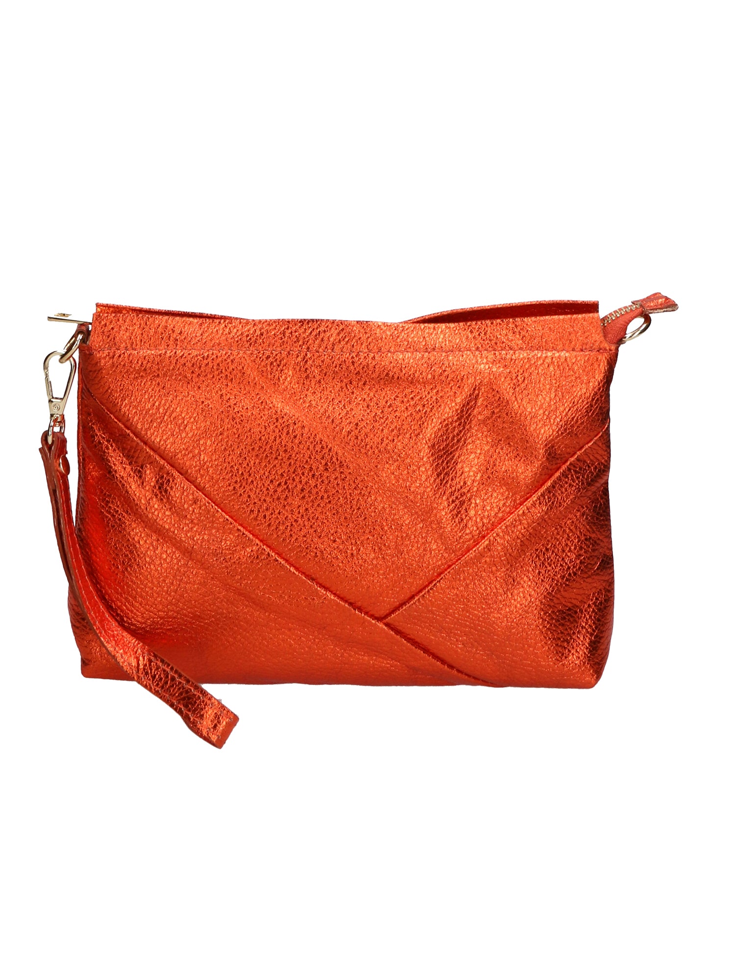 Giorgia Pochette da donna Vera pelle 05927-DL35 ARANCIO Gave Lux