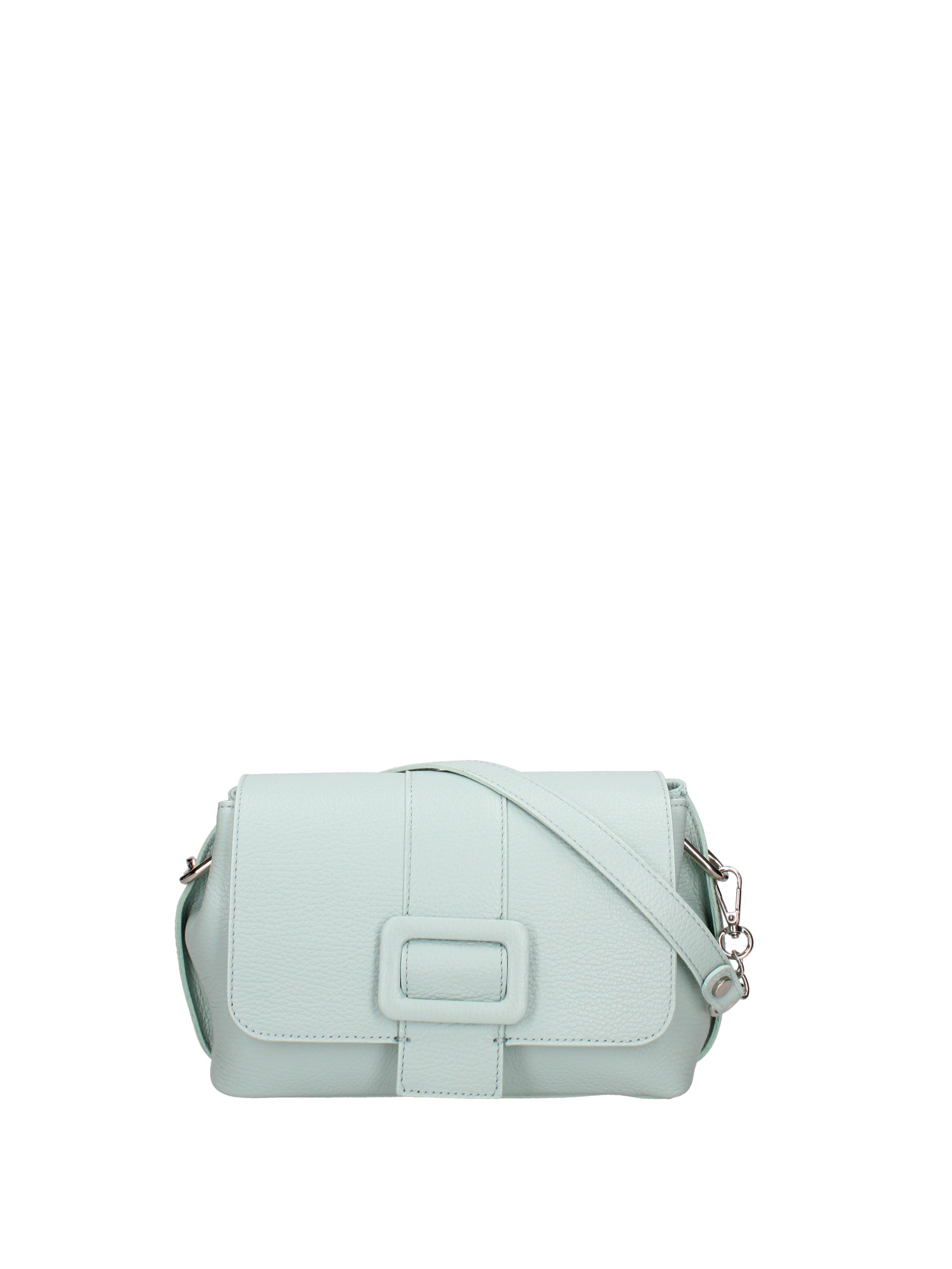 Borsa a tracolla da donna Vera pelle 07143-D102 CIELO Roberta Rossi