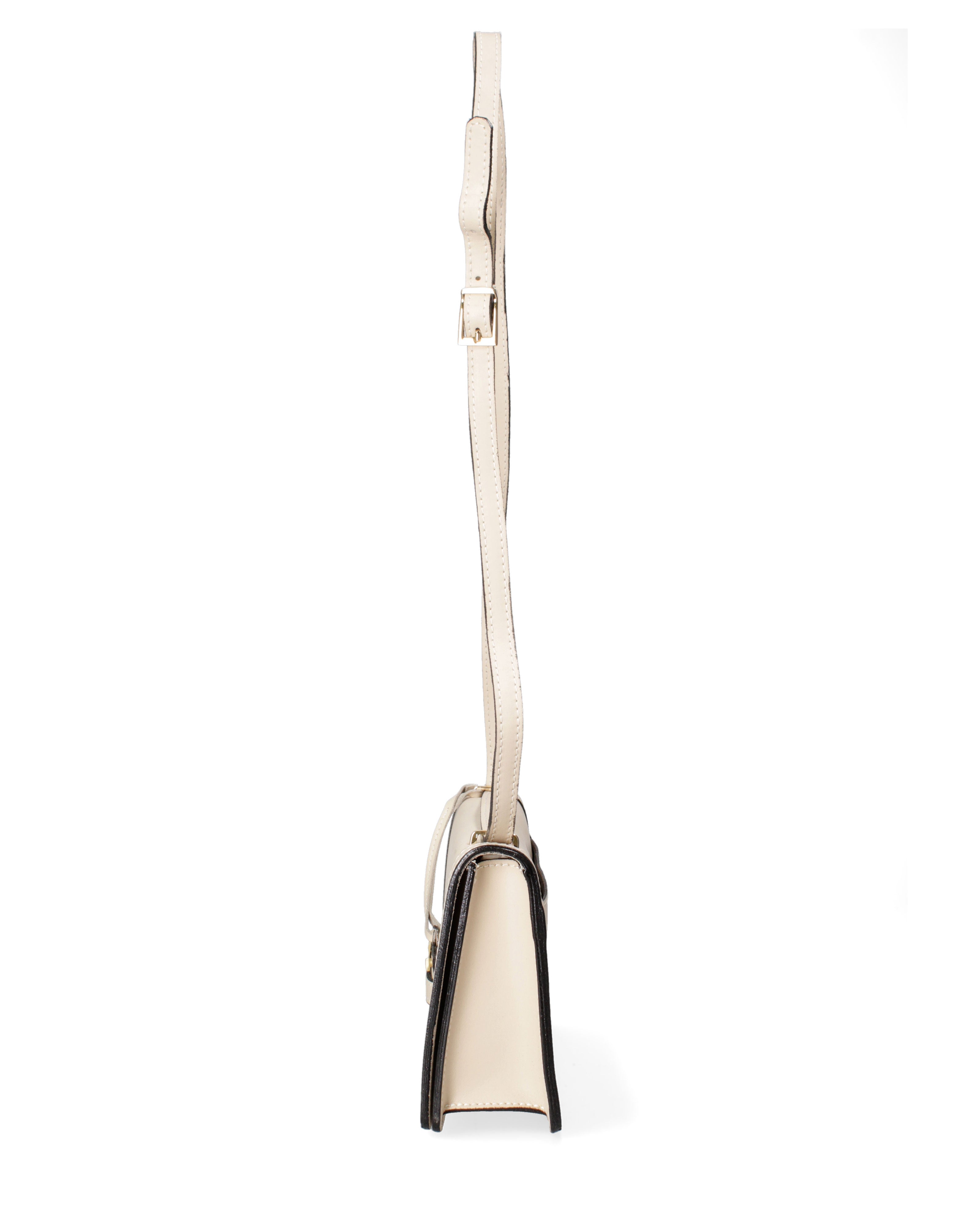 Ardena Borsa a tracolla da donna Vera pelle 1324-BEIGE Gave Lux