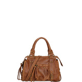 Erisia Borsa a spalla da donna Vera pelle 06091-041 MARRONE Gave Lux