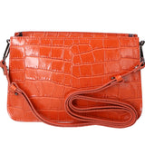 Valoria Borsa a spalla da donna Vera pelle 05414-B35 MATTONE Gave Lux