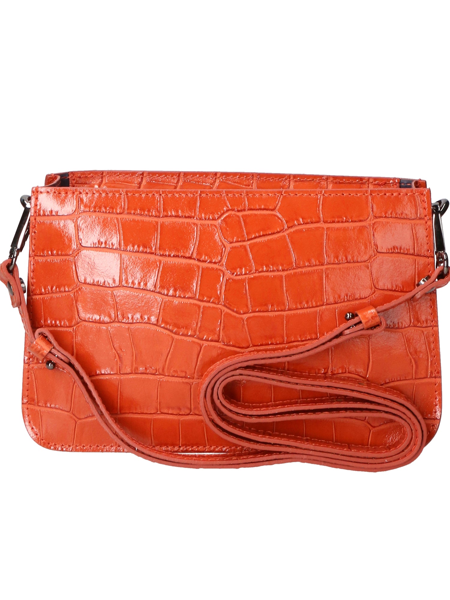 Valoria Borsa a spalla da donna Vera pelle 05414-B35 MATTONE Gave Lux