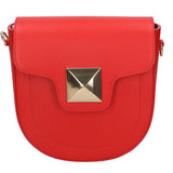 Calista Borsa a tracolla da donna Vera pelle 06014-L214 ROSSO Gave Lux