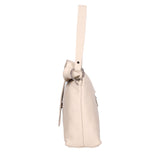 Grace Borsa a spalla da donna Vera pelle 07158-D37 LATTE Viola Castellani