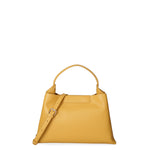 Borsa a mano da donna 100% pelle riciclata 07227-Light yellow Viola Castellani