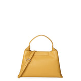 Borsa a mano da donna 100% pelle riciclata 07227-Light yellow Viola Castellani