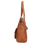 Borsa a spalla uomo in vera pelle Casual HILB-3340-CUOIO Hill Burry