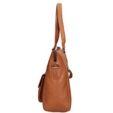 Borsa a spalla uomo in vera pelle Casual HILB-3340-CUOIO Hill Burry