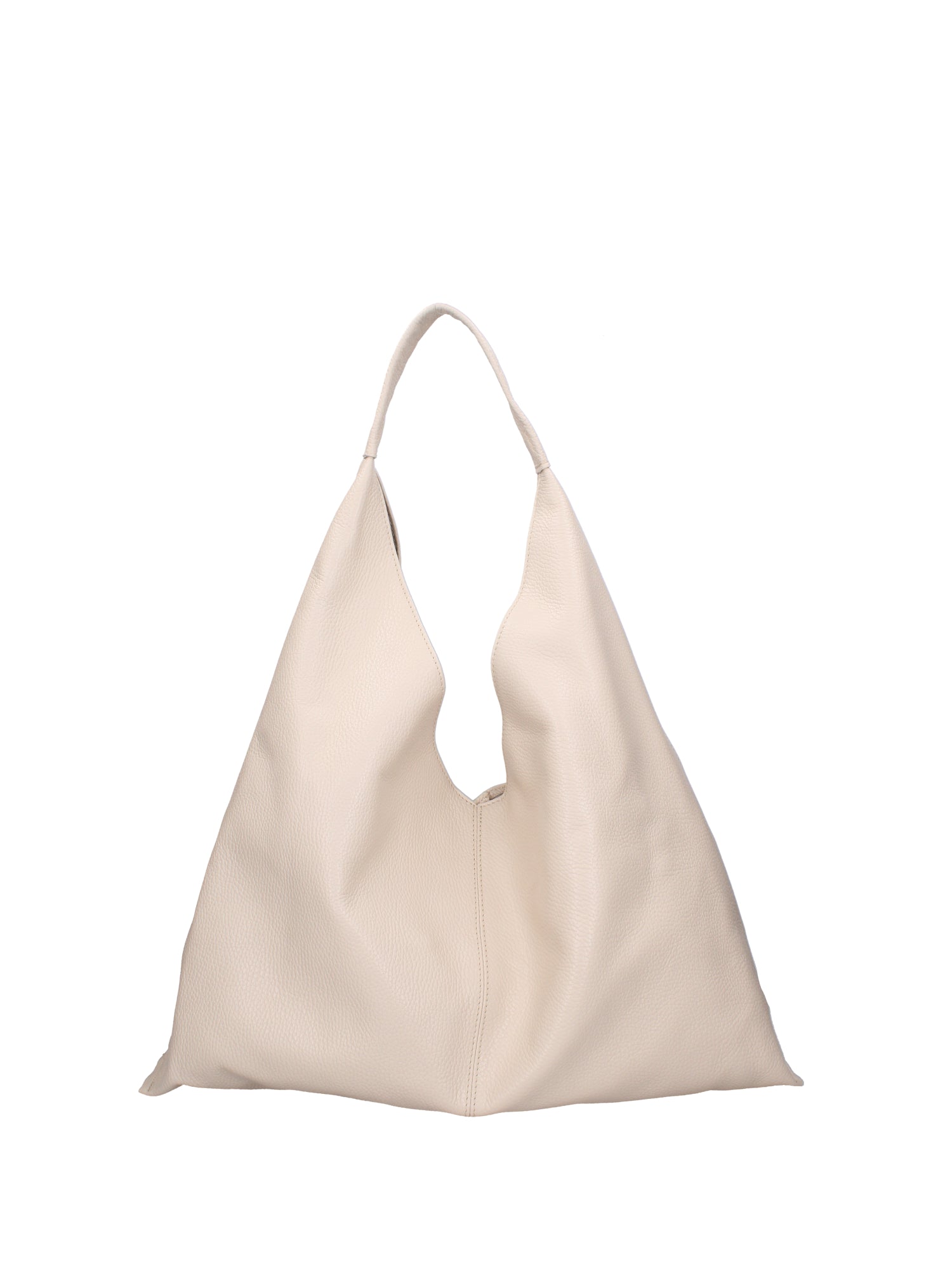 Borsa a mano da donna 100% vera pelle 07209-D37 LATTE Roberta Rossi