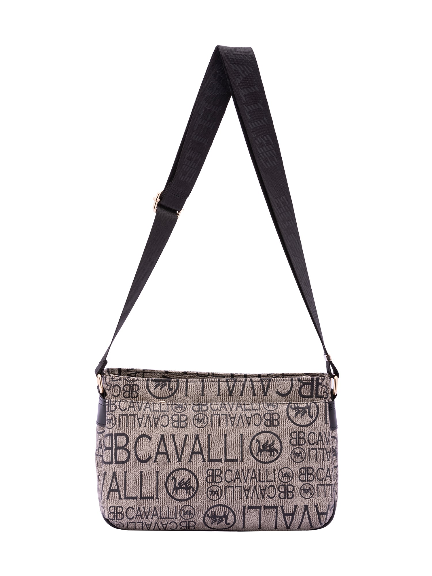 Borsa a tracolla da donna Ecopelle BC1438-NERO B Cavalli
