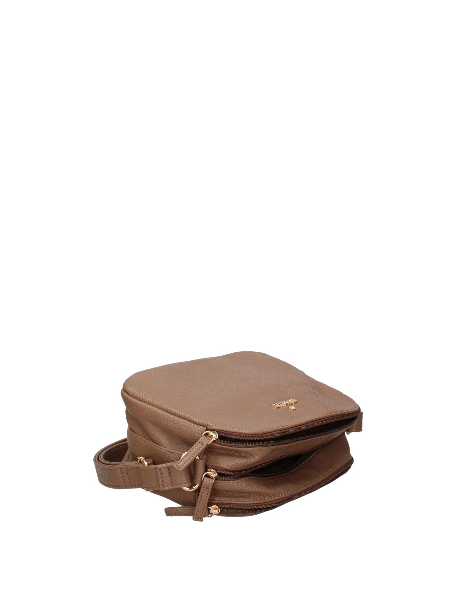 Borsa a tracolla da donna Ecopelle BC1384-TAUPE B Cavalli