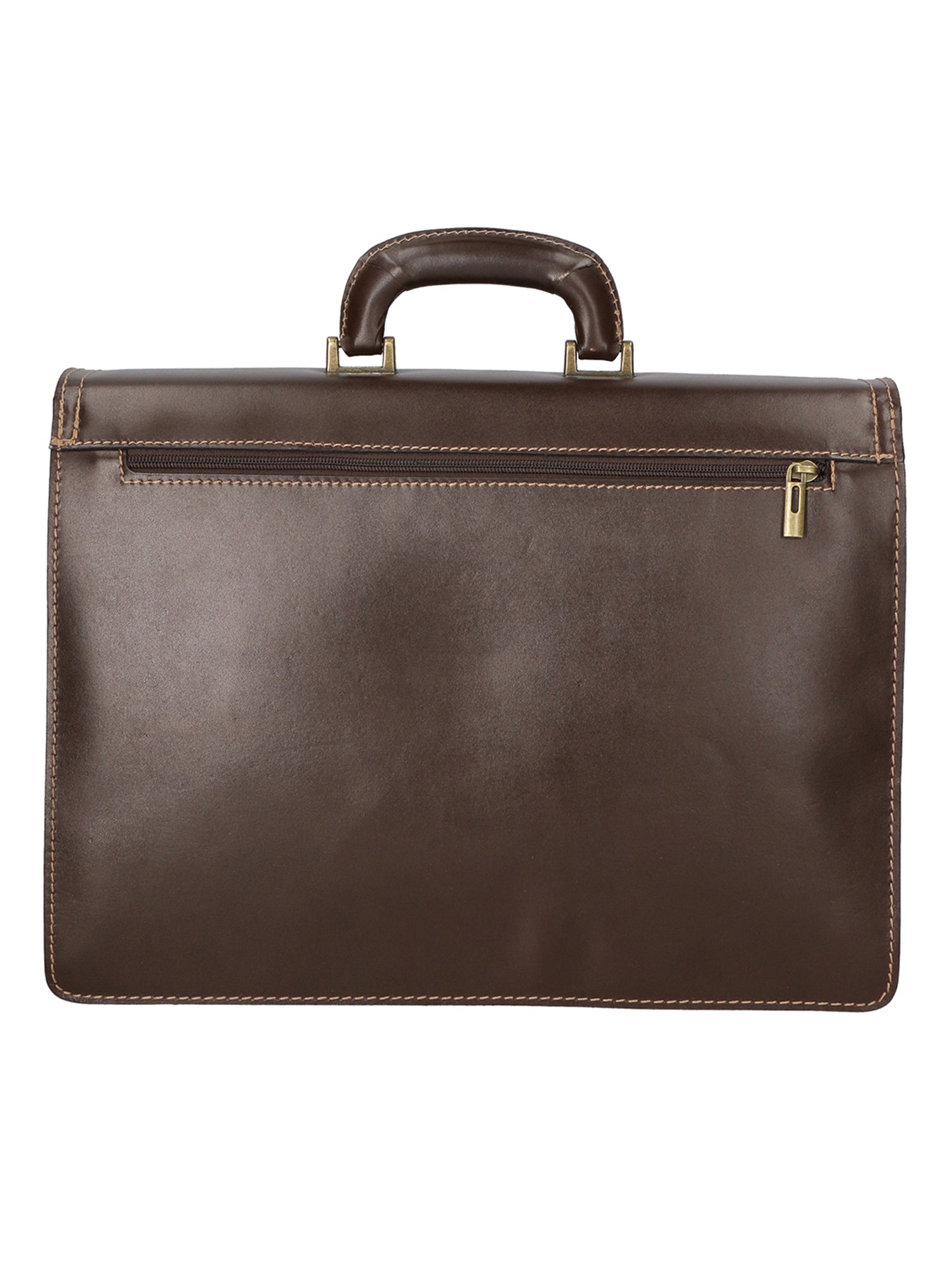 Nevio 7010-TMORO DARK BROWN Borsa da lavoro uomo in pelle Gave Lux
