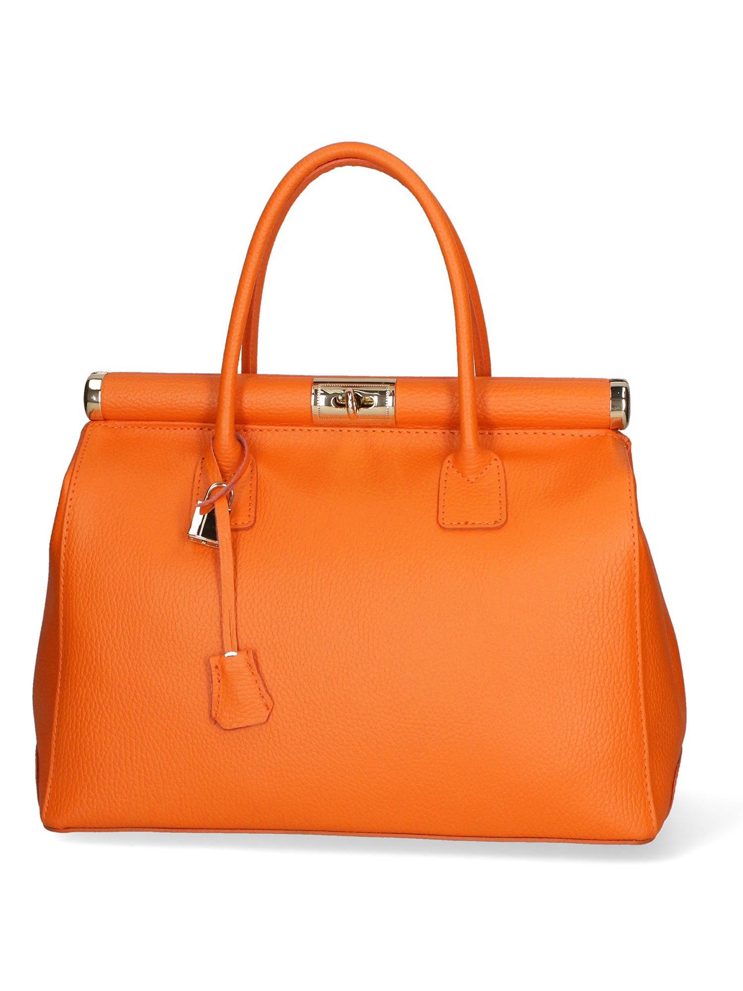 Aleria Borsa a mano da donna Vera pelle 8005-D29 ARANCIONE Gave Lux