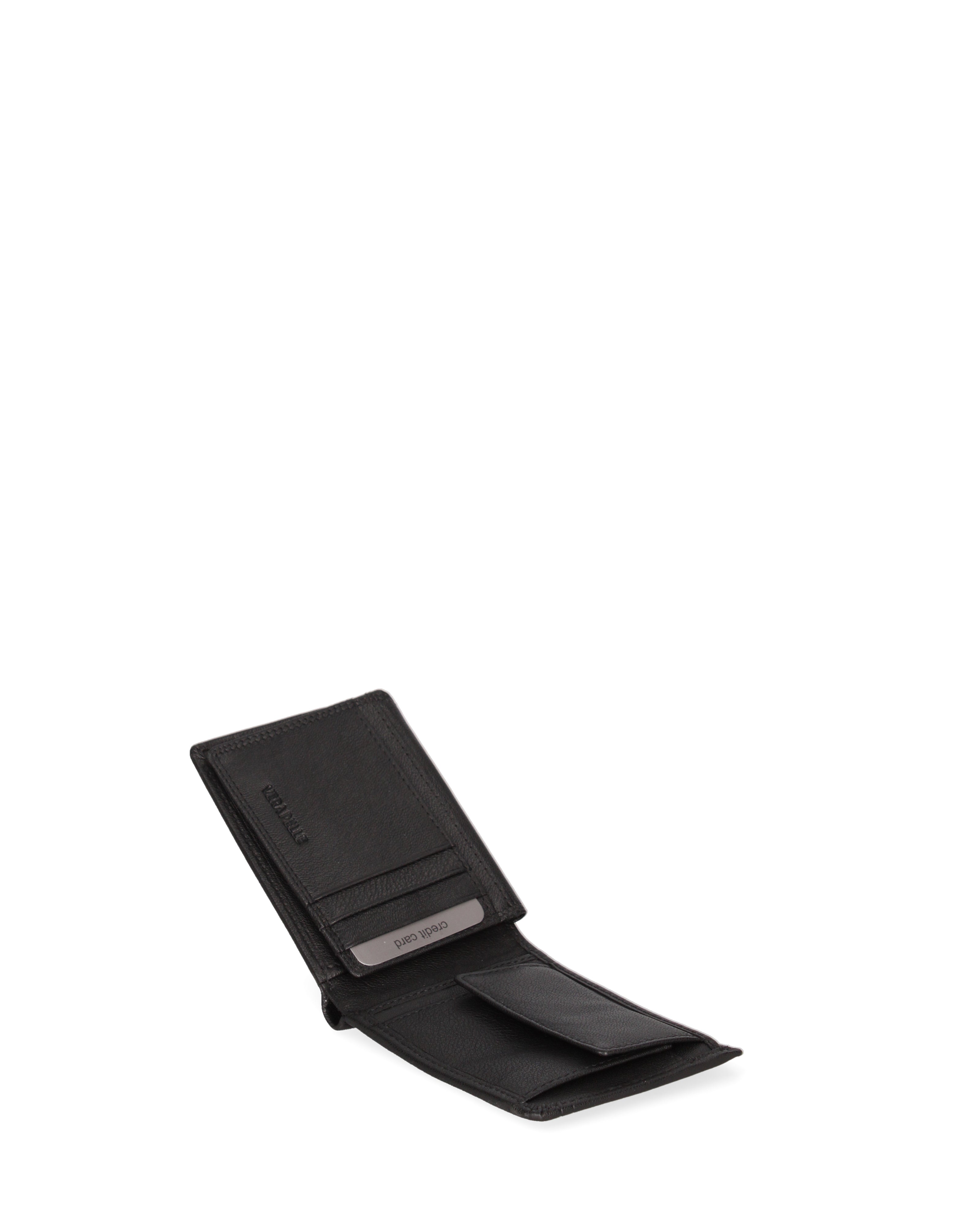 Portafoglio uomo in vera pelle Casual LB7671-44-NERO Laura Biagiotti
