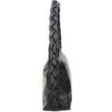 Umbria Borsa a spalla da donna Vera pelle 07169-NERO BLACK Gave Lux