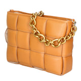 Agostina Borsa a mano da donna Vera pelle 04691-D44 CUOIO COGNAC Gave Lux