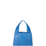 Borsa a mano da donna Vera pelle effetto cocco 07220-C22 BLUETTE Roberta Rossi