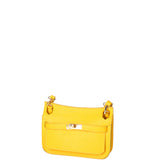 Katie Borsa a tracolla da donna 100% vera pelle 07145-D04 GIALLO Viola Castellani