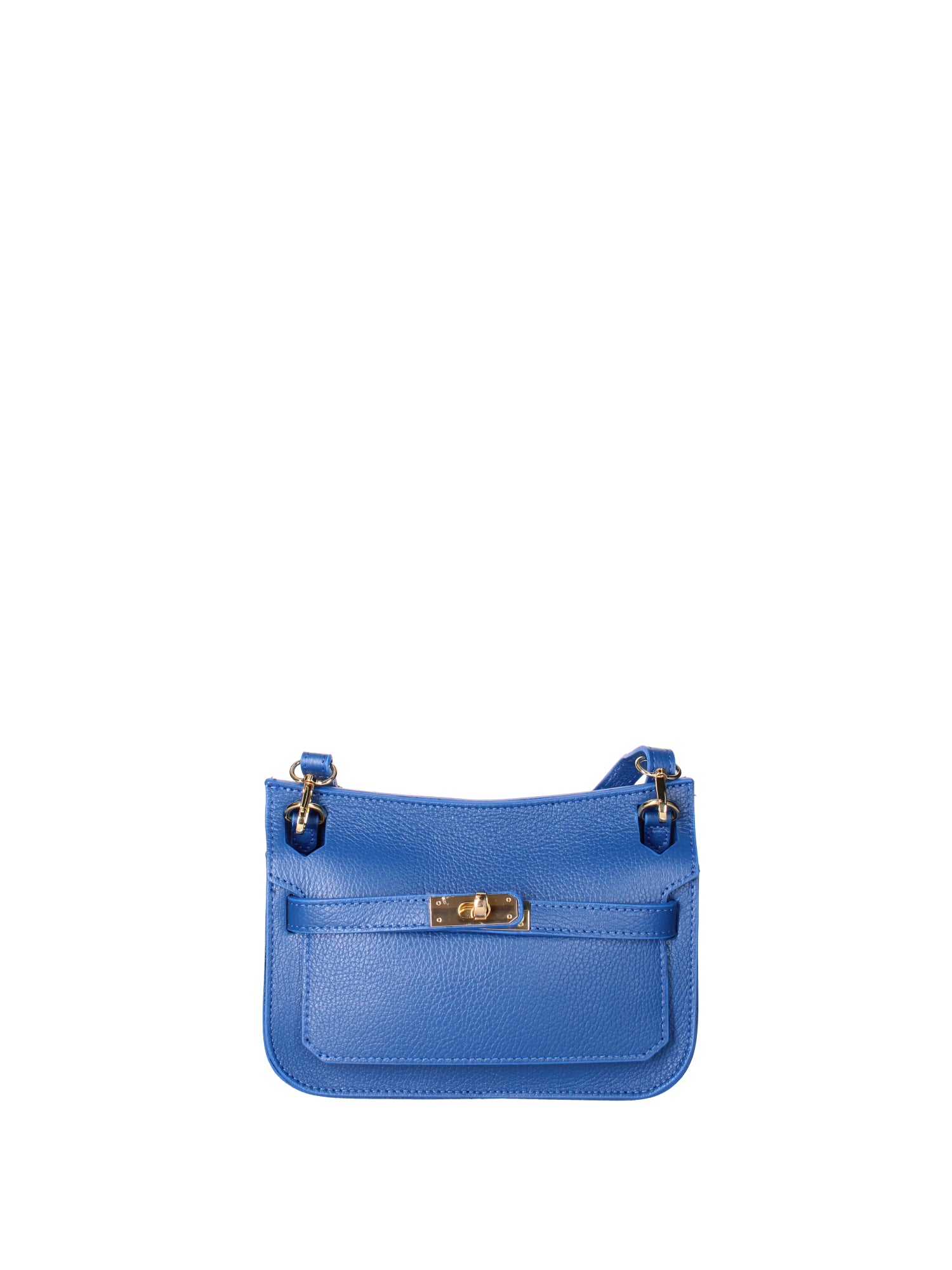 Katie Borsa a tracolla da donna 100% vera pelle 07145-D22 BLUETTE Viola Castellani
