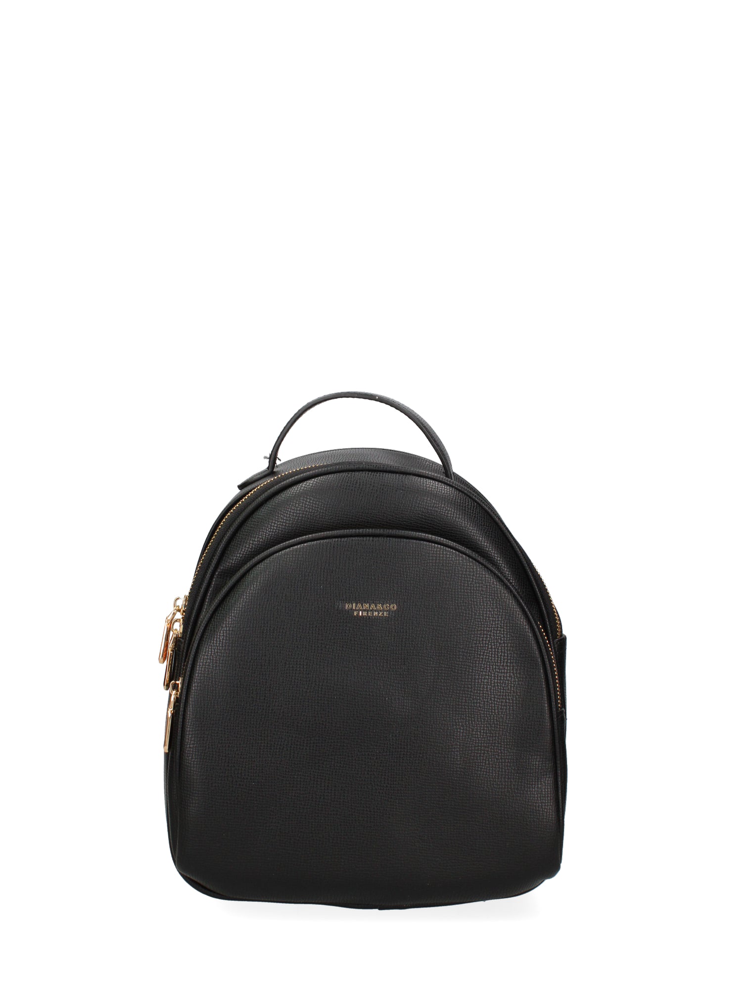 Borsa a mano da donna Ecopelle vegana 601-3-BLACK Diana&co