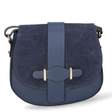 Carola Borsa a tracolla da donna Vera pelle 10036-P217 BLU NOTTE Gave Lux