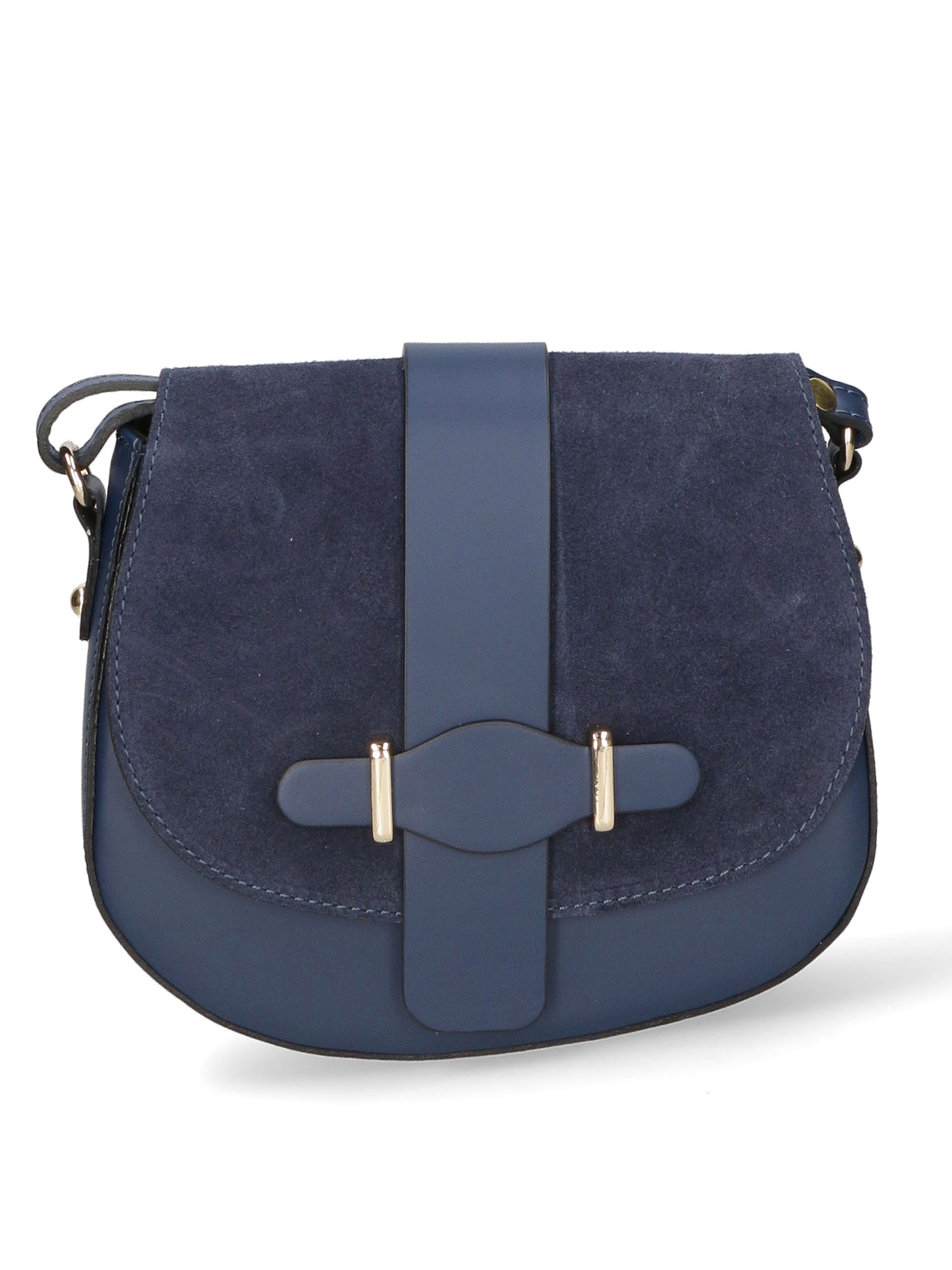 Carola Borsa a tracolla da donna Vera pelle 10036-P217 BLU NOTTE Gave Lux