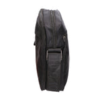 Borsa a tracolla uomo Pelle PU e Nylon PCL3149-BLACK Northampton Polo Club
