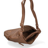 Borsa a tracolla da donna Ecopelle BC1382-TAUPE B Cavalli