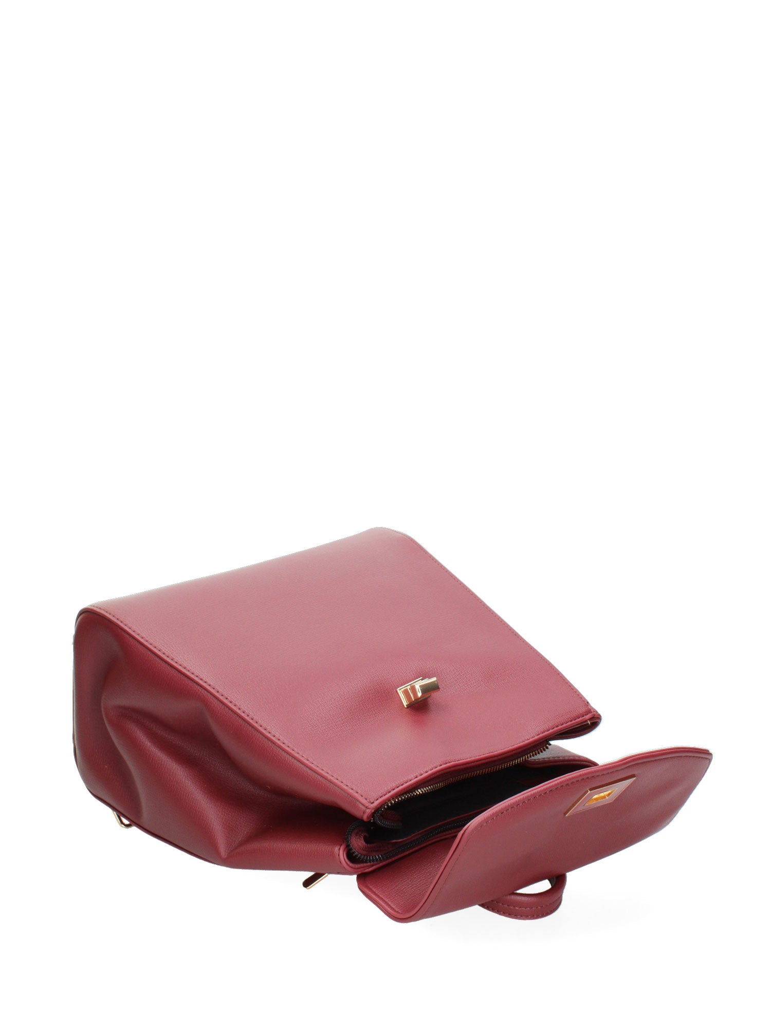 Zaino da donna in ecopelle Casual 635-2-BURGUNDY Diana&co